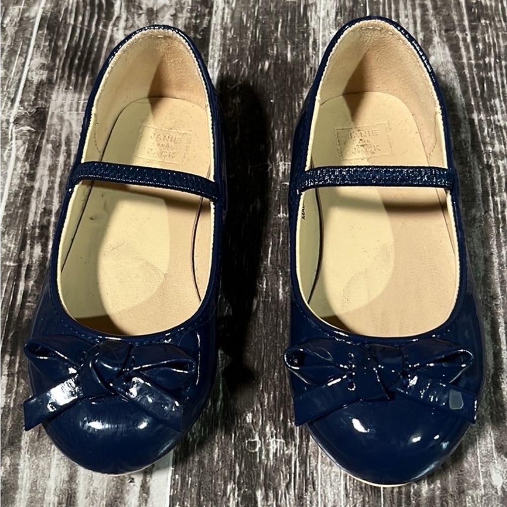 Janie and Jack Patent Bow Ballet Flat
